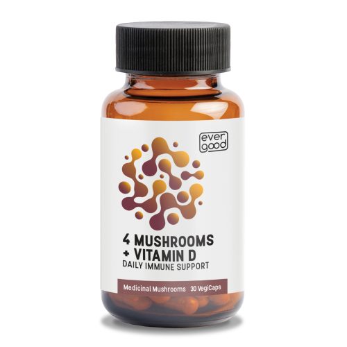 4 Mushrooms + Vitamin D