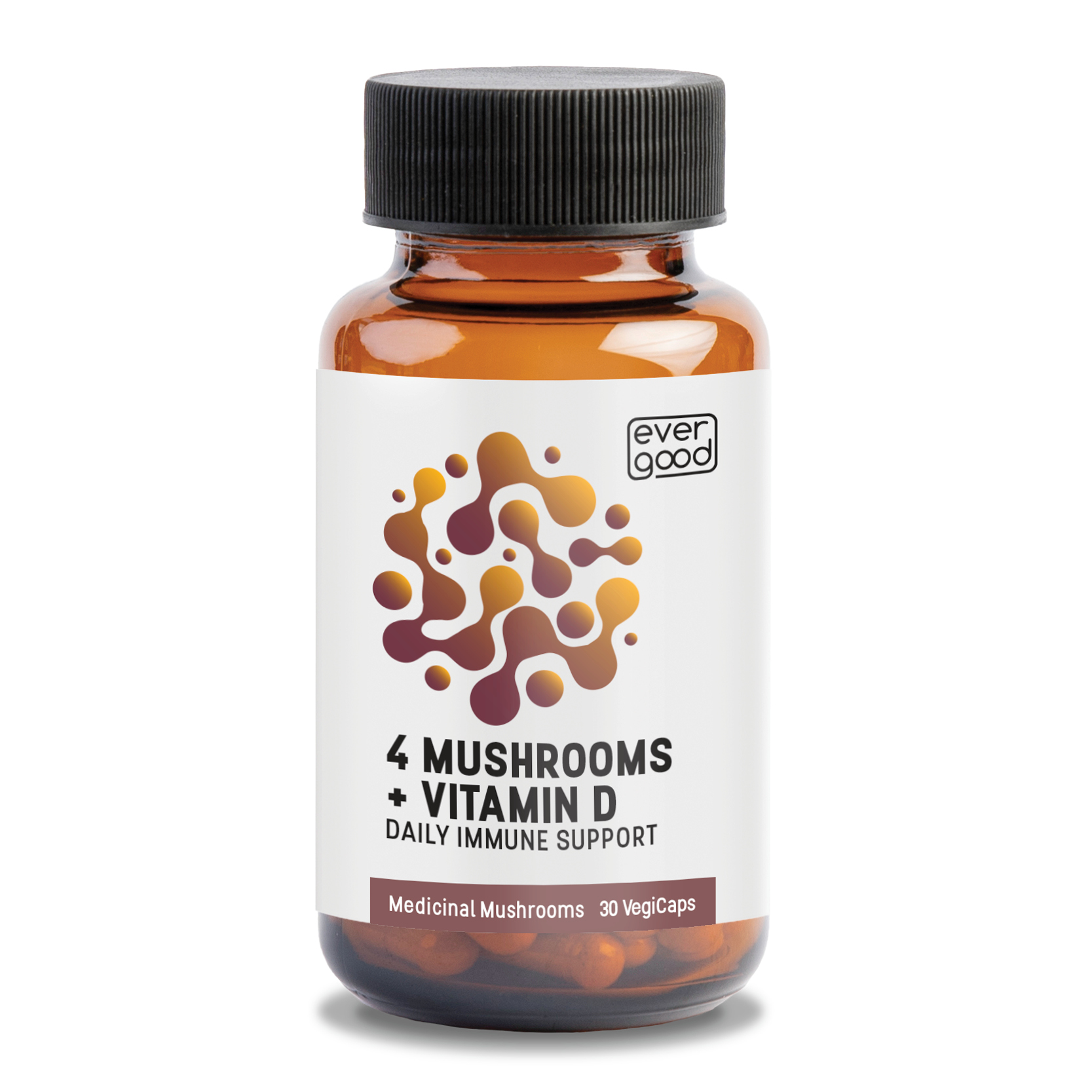 4 Mushrooms + Vitamin D